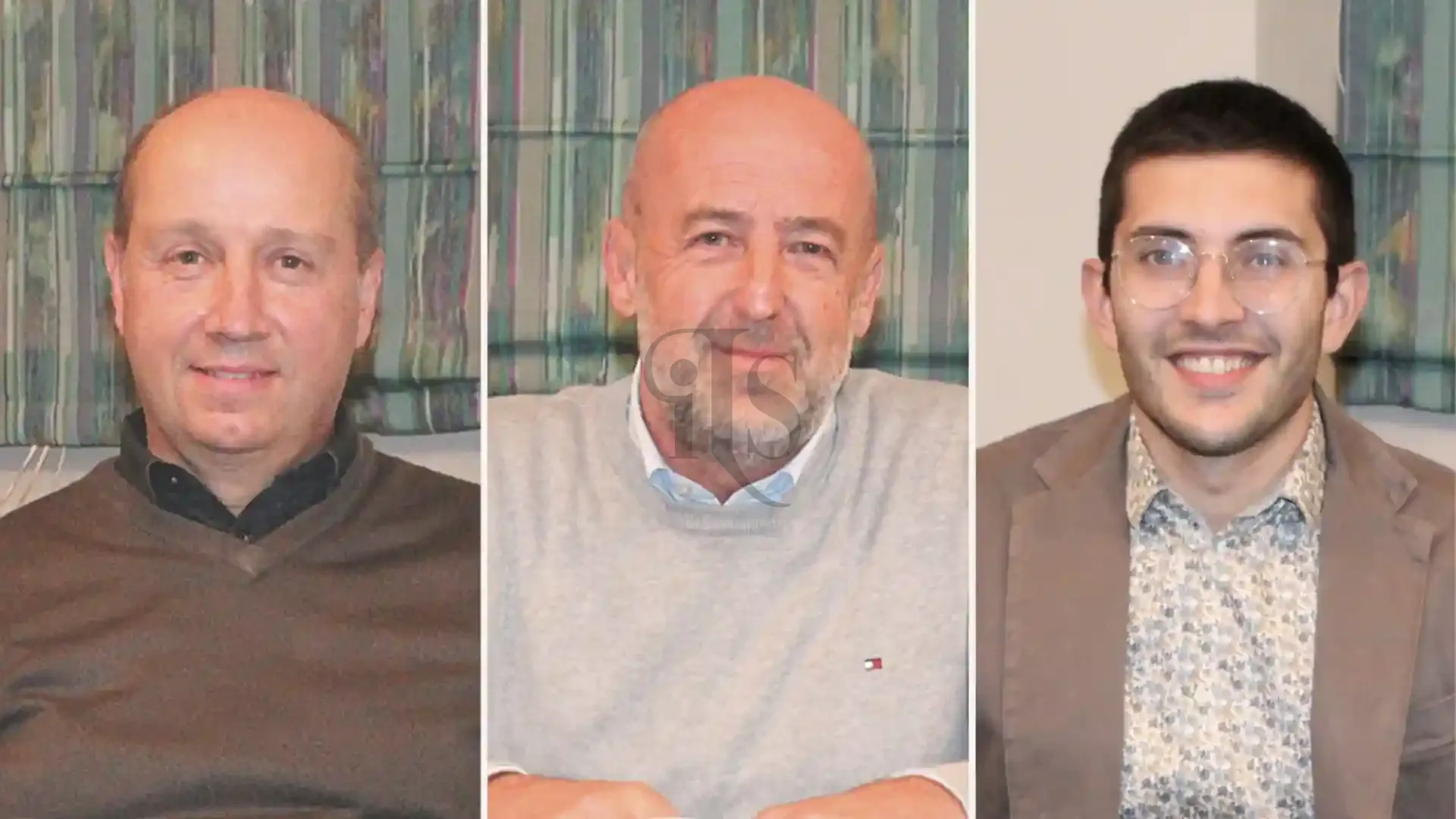 Giorgio Amoroso, Michelangelo Cigna e Luca Blengino