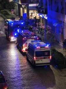 Sul posto anche una medicalizzata del 118