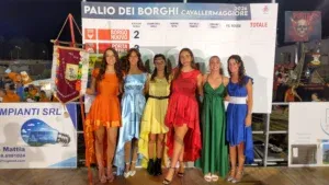 Le Castellane del 2026: Letizia Rosso, Giulia Vighetti, Michela Omedè, Marta Spingola, Martina Mina, Alessia Ternavasio