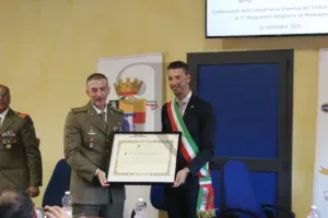 Il colonnello Miccoli ha ricevuto la cittadinanza onoraria dal sindaco Gastaldi