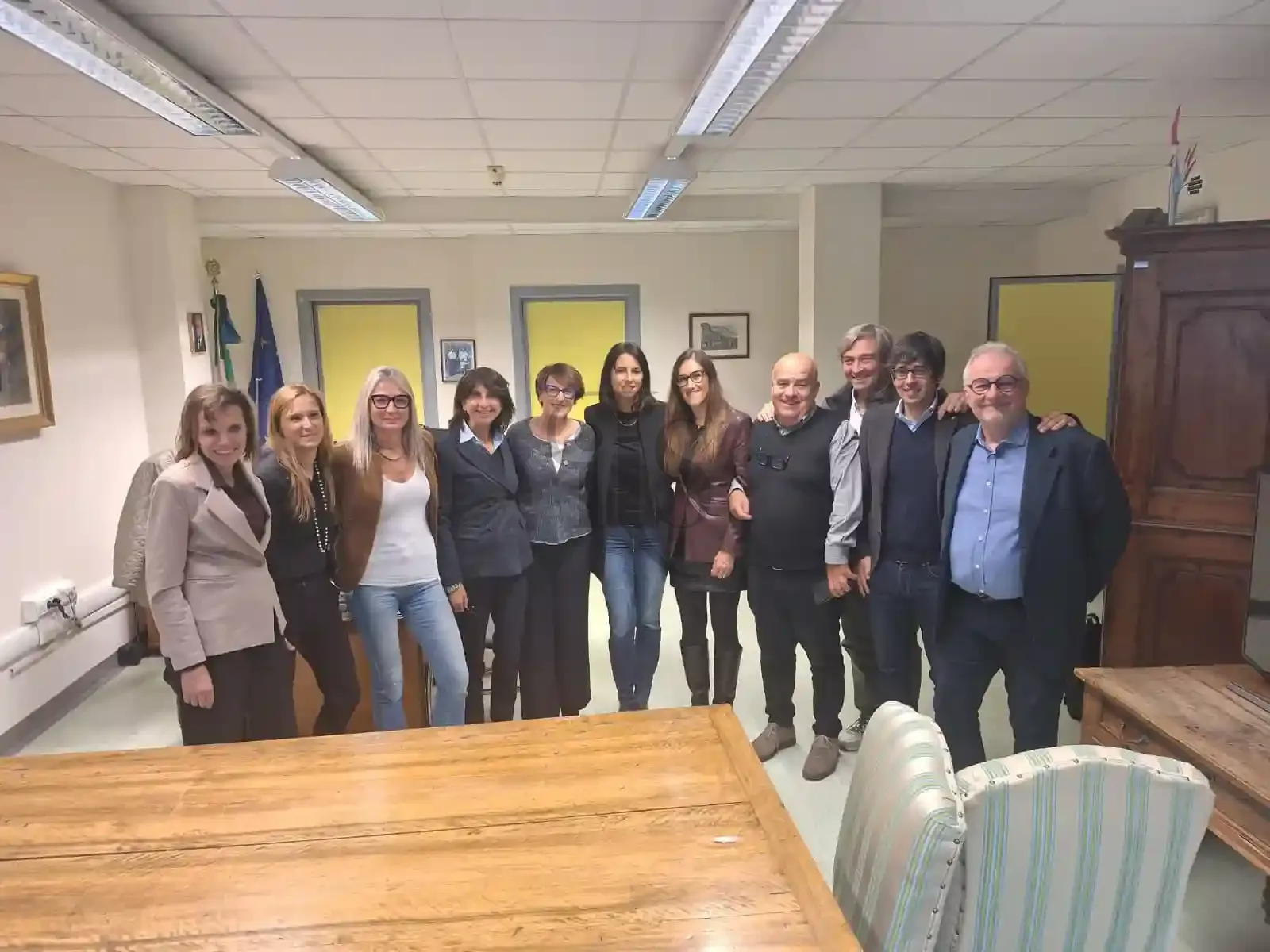 Lo staff che ha portato il parto in analgesia a Savigliano e a Mondovì